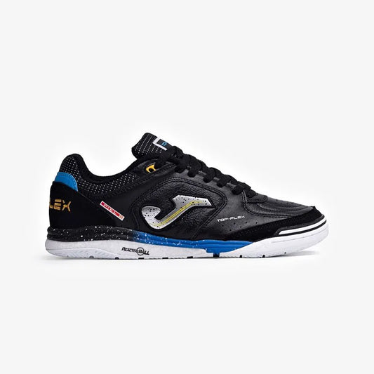 Chuteira de Futsal Joma Top Flex Rebound Masculino Preto e Azul