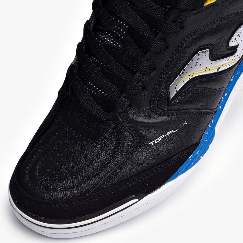 Chuteira de Futsal Joma Top Flex Rebound Masculino Preto e Azul
