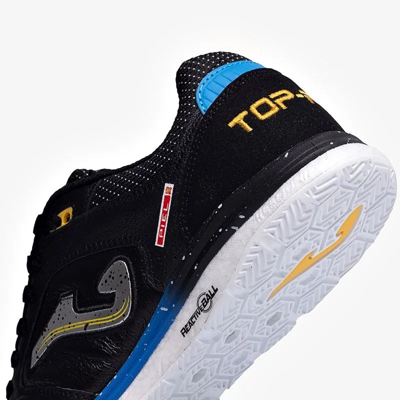 Chuteira de Futsal Joma Top Flex Rebound Masculino Preto e Azul