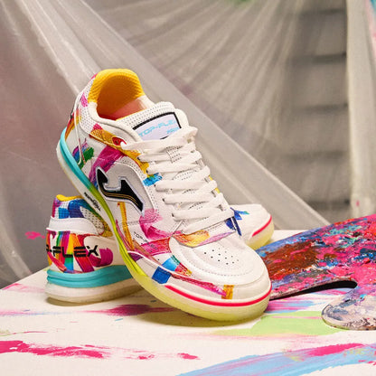 Chuteira de Futsal Joma Top Flex Rebound Graffiti Unissex