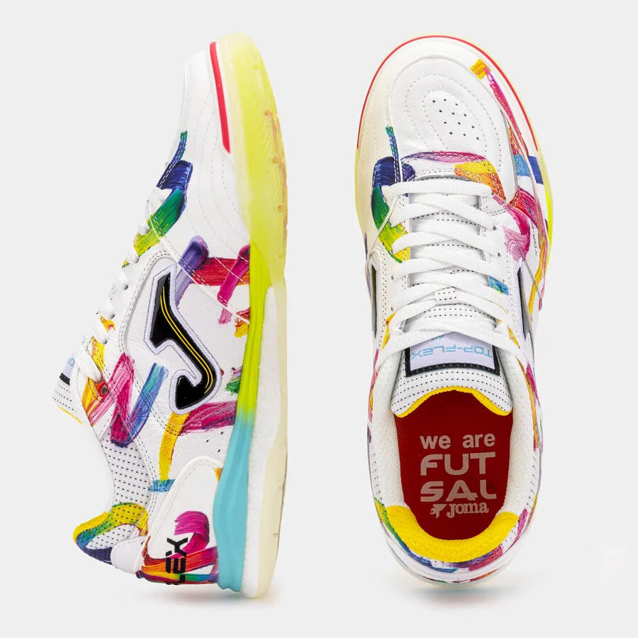 Chuteira de Futsal Joma Top Flex Rebound Graffiti Unissex