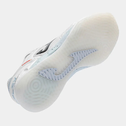 Chuteira de Futsal Joma Top Flex Plus Masculina Branco e Azul