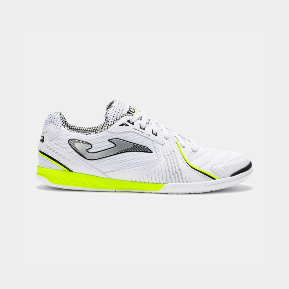 Chuteira de Futsal Joma Dribling Masculina Branco e Verde