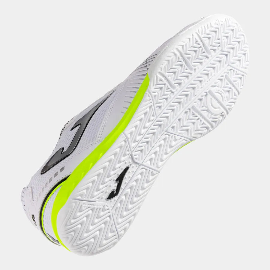 Chuteira de Futsal Joma Dribling Masculina Branco e Verde