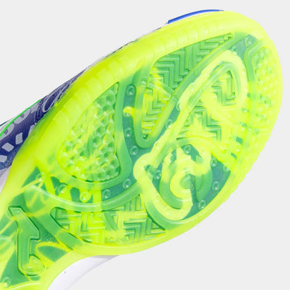Chuteira de Futsal Joma Top Flex Pito Masculino Azul e Verde