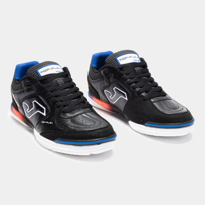 Chuteira de Futsal Joma Top Flex Masculino Preto e Azul
