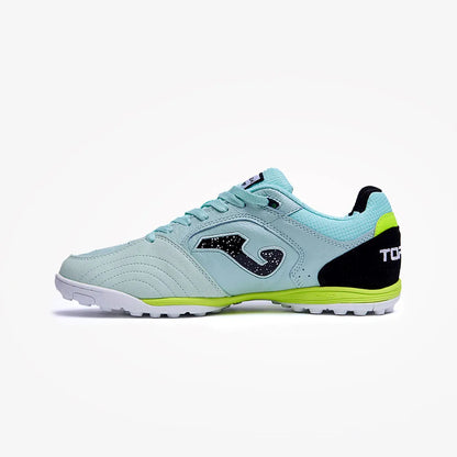 Chuteira de Society Joma Top Flex Unissex Azul e Verde